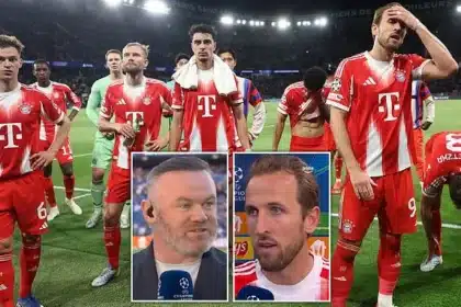 Rooney Slams Kane’s Praise for Bayern Defenders in 5-4 PSG Thriller