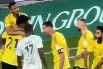 Ronaldo Taunts Toney in Al-Nassr’s Fiery 2-0 Win Over Al-Ahli