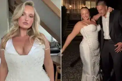 Plus-Size Model Showcases Daring Reception Outfit After Wedding Dress Backlash
