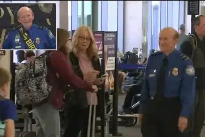90-Year-Old US Oldest TSA Agent Gets Surprise Birthday at Airport