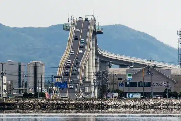 Japan’s ‘World’s Scariest Bridge’ Costs £106.8M with Steep Thrill