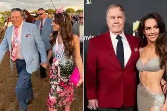 Hudson Teases Belichick Romance Scrutiny at Kentucky Derby Debut