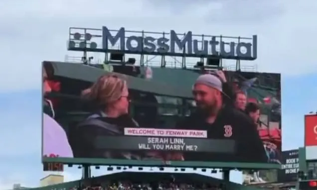 Red Sox Fan’s Jumbotron Proposal Rejected at Fenway Park