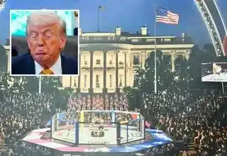 Trump Unveils White House Stadium for Historic UFC Event
