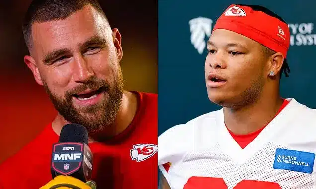 Travis Kelce Critiques Chiefs Rookie Peter Woods’ Left Arm Technique