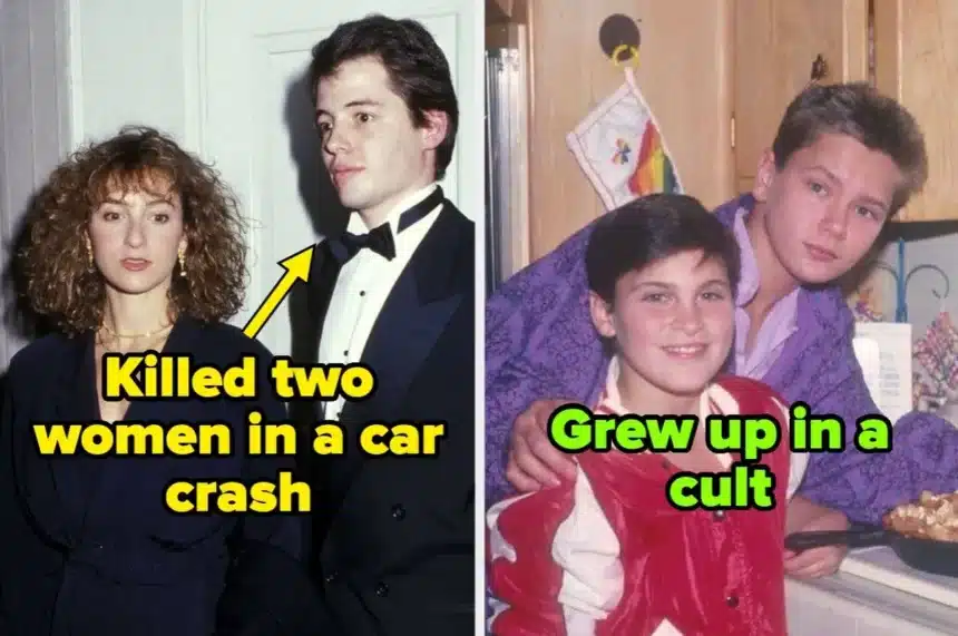 39 Celebrities’ Dark Pasts: Crashes, Abuse, Cults Exposed