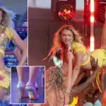 Zara Larsson’s Heel Snaps on Live TV, But She Dances On
