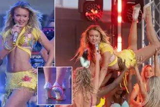 Zara Larsson’s Heel Snaps on Live TV, But She Dances On