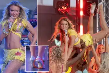 Zara Larsson’s Heel Snaps on Live TV, But She Dances On