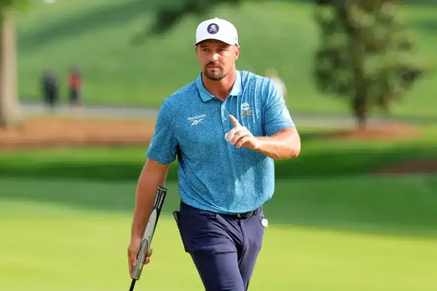 Bryson DeChambeau Shoots 69 at Public Course Before PGA Championship
