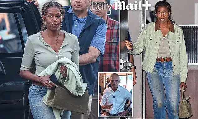 Michelle Obama Appears Slimmer on Dinner Date with Malia and Sasha