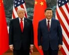 Trump and Xi’s Matching Suits Test Chameleon Effect in Beijing