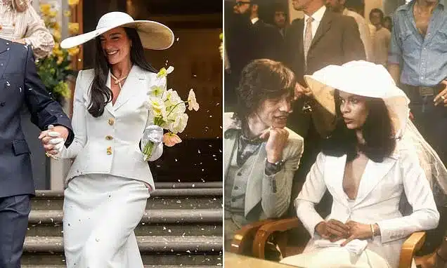 Dua Lipa Weds Callum Turner in Chic Bridal Suit