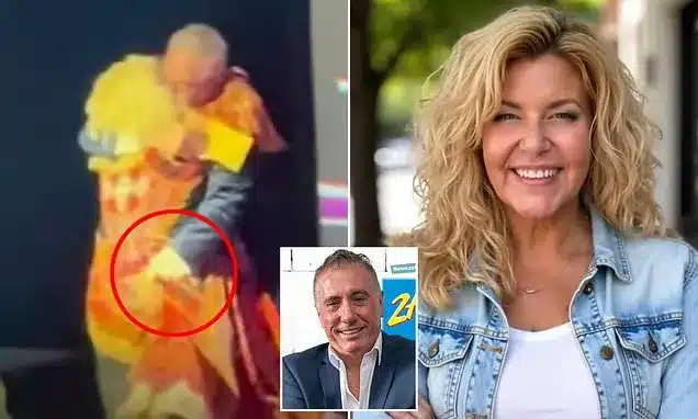 Radio Boss Suspended After On-Stage Groping Incident Radio Boss Suspended After On-Stage Groping Incident