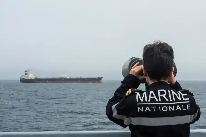 UK, France Intercept Russian Oil Tanker in Atlantic Operation UK, France Intercept Russian Oil Tanker in Atlantic Operation