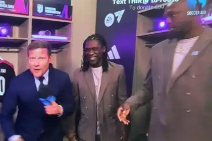 Soccer Aid: Dermot O’Leary’s Awkward Moment with Usain Bolt