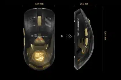 Asus Unveils Lavish Gold-Plated Gaming Mouse