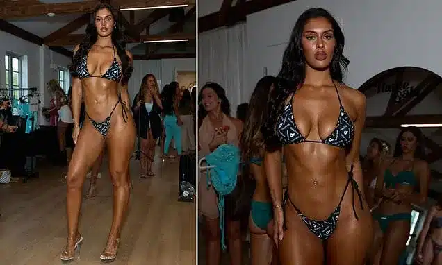 Mia Bailey Dazzles at Miami Swim Week, Drama Unfolds on TV