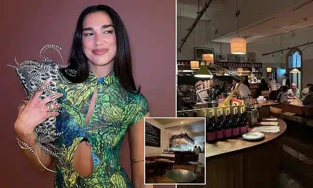 Dua Lipa Reveals Top Global Dining Picks in Australia