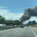 Massive Fire Engulfs Honda Factory Near Barcelona