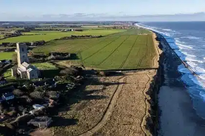 Coastal Erosion Threatens Historic Sailor Graves on Norfolk Coast