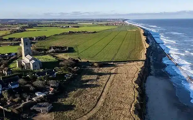 Coastal Erosion Threatens Historic Sailor Graves on Norfolk Coast
