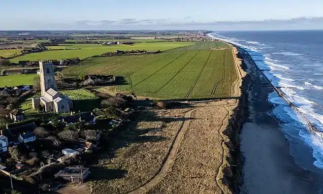 Coastal Erosion Threatens Historic Sailor Graves on Norfolk Coast Coastal Erosion Threatens Historic Sailor Graves on Norfolk Coast