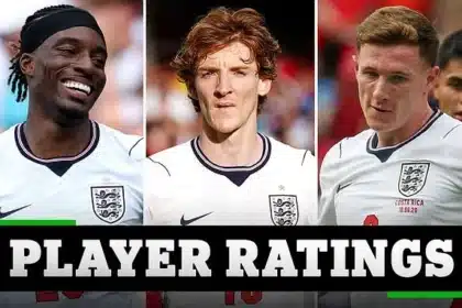 England Dominates Costa Rica 3-0 Ahead of World Cup