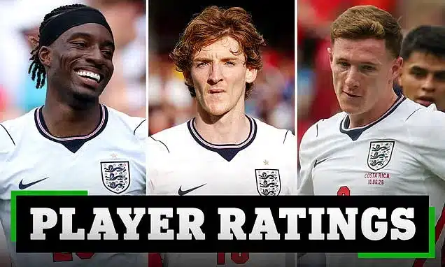 England Dominates Costa Rica 3-0 Ahead of World Cup England Dominates Costa Rica 3-0 Ahead of World Cup