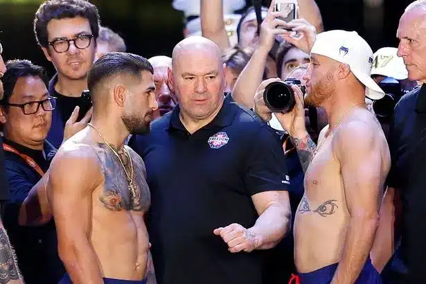 UFC Showdown: Topuria Faces Gaethje Tonight – UK Start Time Revealed UFC Showdown: Topuria Faces Gaethje Tonight – UK Start Time Revealed