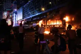 Knicks Championship Ignites NYC; Bus Fire, Shooting Mar Celebrations