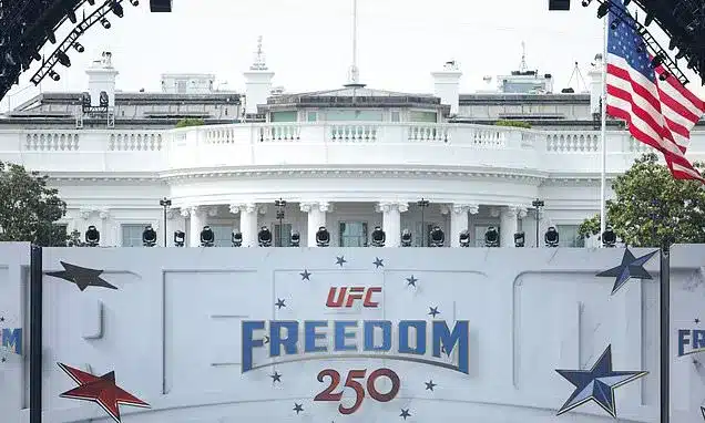 UFC Freedom 250: White House Lawn Hosts Epic Bout Amidst Storm Fears UFC Freedom 250: White House Lawn Hosts Epic Bout Amidst Storm Fears