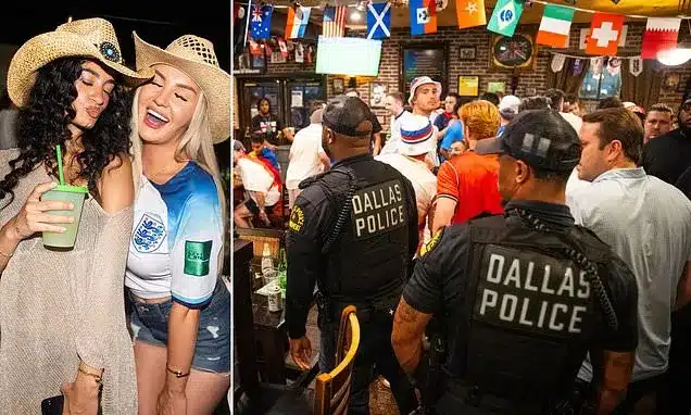 England Fans Ejected from Dallas Bar Ahead of World Cup Opener England Fans Ejected from Dallas Bar Ahead of World Cup Opener