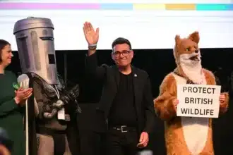 Makerfield Victory Speech Disrupted by Rival Candidates