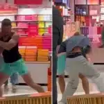 Brave Shopper Halts Violent Brawl Outside Sydney Candle Shop