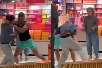 Brave Shopper Halts Violent Brawl Outside Sydney Candle Shop