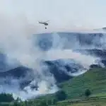Peak District Wildfire Erupts Amid Record-Breaking Heatwave