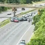 M5 Southbound Disruption: Multi-Vehicle Crash Closes Lanes Near Bristol