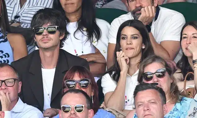 Will Peltz & Kenya Kinski-Jones Debut as Newlyweds at Wimbledon