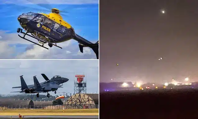 Pilot Feared Death in Near-Miss Over US Airbase Amid Drone Hunt Pilot Feared Death in Near-Miss Over US Airbase Amid Drone Hunt