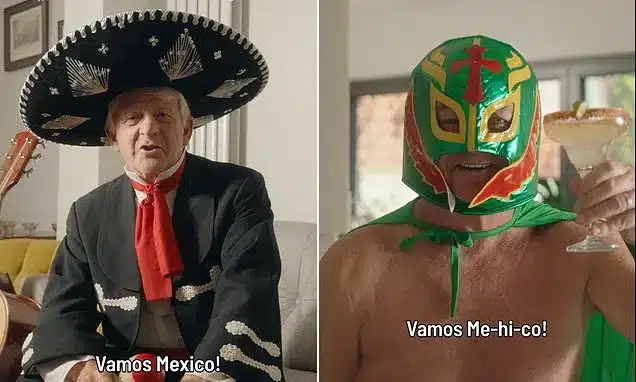 Scotland Legends Embrace Mexico in Hilarious World Cup Ad Scotland Legends Embrace Mexico in Hilarious World Cup Ad