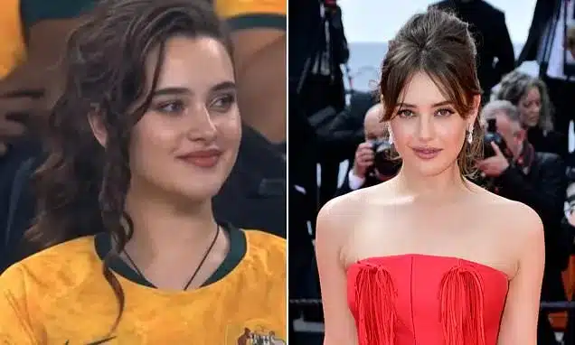 Katherine Langford World Cup Video Sparks AI Debate Among Fans Katherine Langford World Cup Video Sparks AI Debate Among Fans