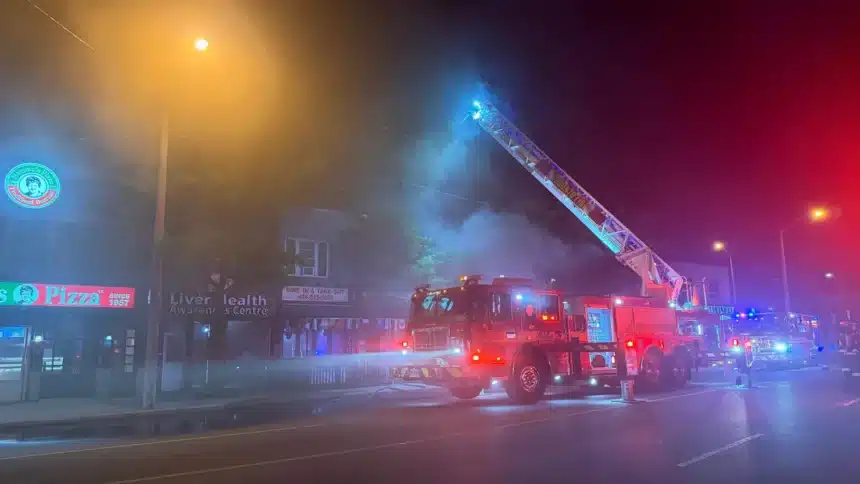 Eglinton Restaurant Fire Under Investigation as Suspected Arson Eglinton Restaurant Fire Under Investigation as Suspected Arson