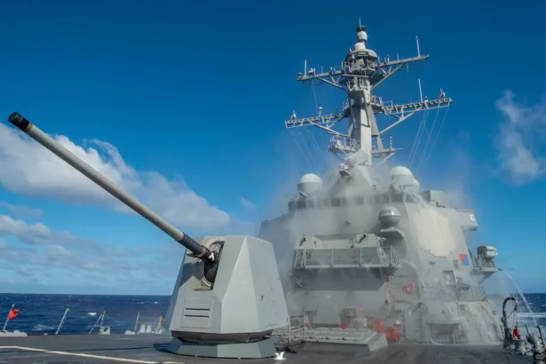 Future USS George M. Neal Christened by U.S. Navy