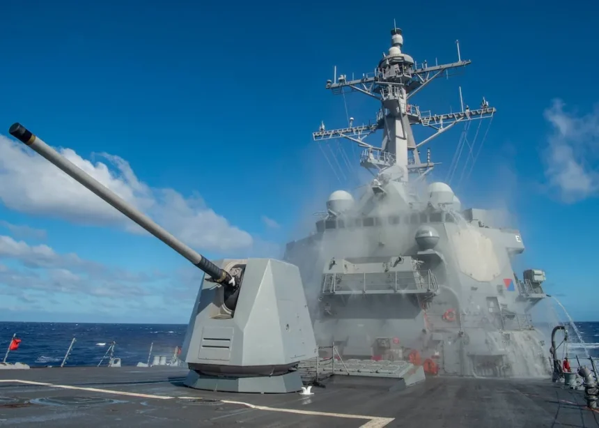 Future USS George M. Neal Christened by U.S. Navy
