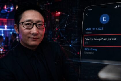 “Take the Blue Pill and Just Chill”: Eric Chang’s Telegram Bio Sparks Fresh Questions as ,000 Reward Offered