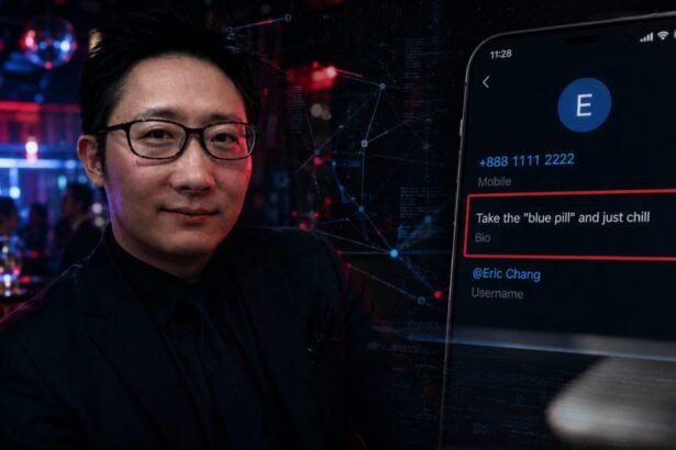 “Take the Blue Pill and Just Chill”: Eric Chang’s Telegram Bio Sparks Fresh Questions as ,000 Reward Offered