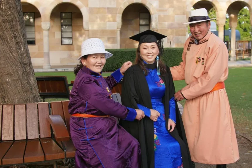 Mongolian Nomad’s Journey Leads to UQ Master’s Degree Mongolian Nomad’s Journey Leads to UQ Master’s Degree