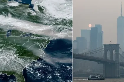 Wildfire Smoke Blankets US Cities, Creating Unhealthy Air Quality