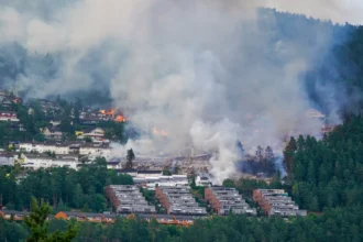 Massive Norway Fire Destroys Over 100 Homes